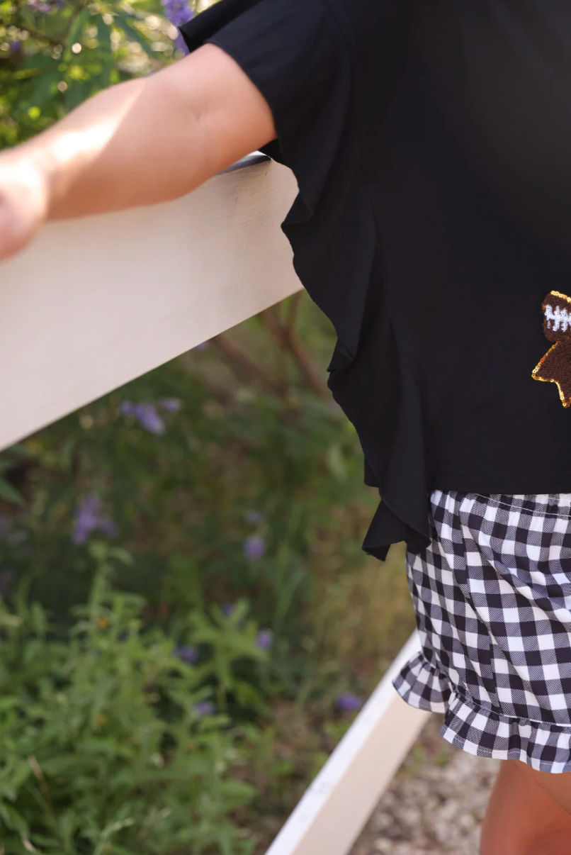 Sideline Sparkle Top