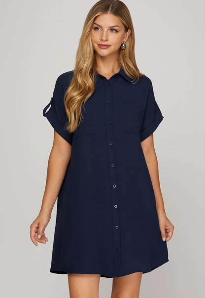 Navy Dress
