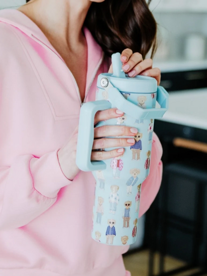 Teddy Bear 38oz Tumbler