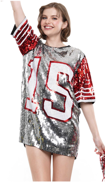 Mahomes Sequin Dress