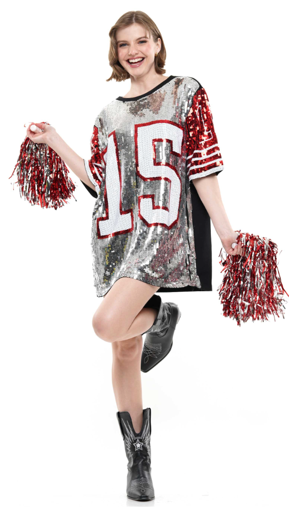 Mahomes Sequin Dress