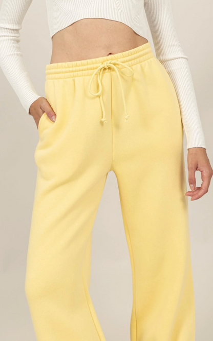 Washed French Terry Jogger Pants