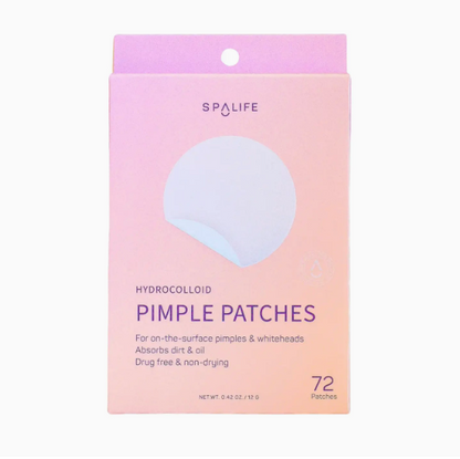 Hydrocolloid Clear Pimple Patches 72ct