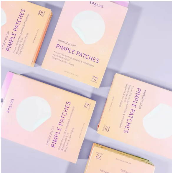 Hydrocolloid Clear Pimple Patches 72ct