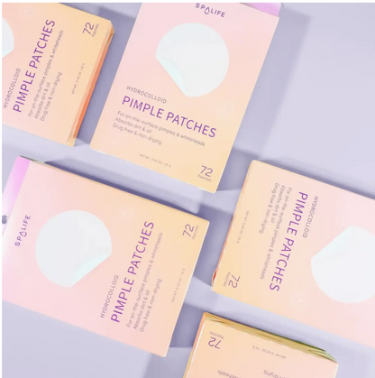 Hydrocolloid Clear Pimple Patches 72ct