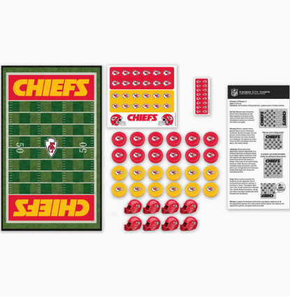 Kansas City Chiefs Checkers Board Game
