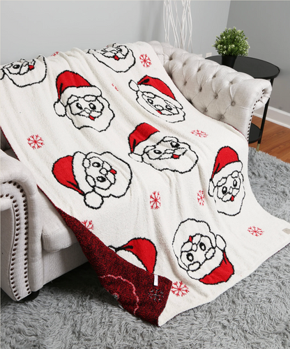 Comfy Luxe Santa Blanket
