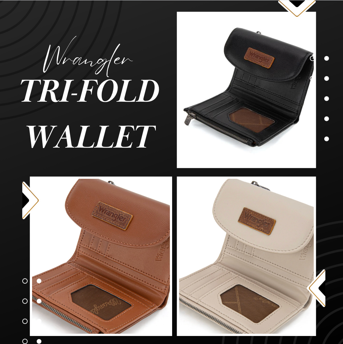 Wrangler Tri-Fold Wallet
