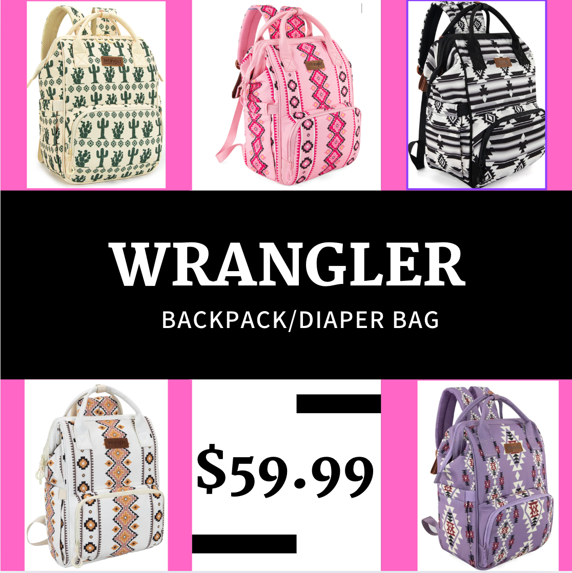 Wrangler Backpack/Diaper Bag