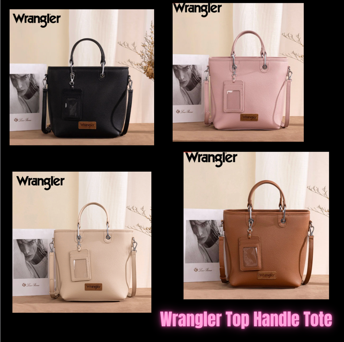 Wrangler Top Handle Tote/Crossbody