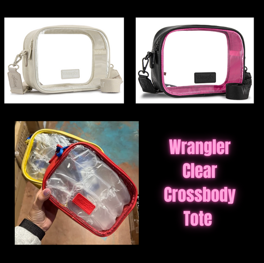 Wrangler Clear Crossbody Bag/Stadium Bag