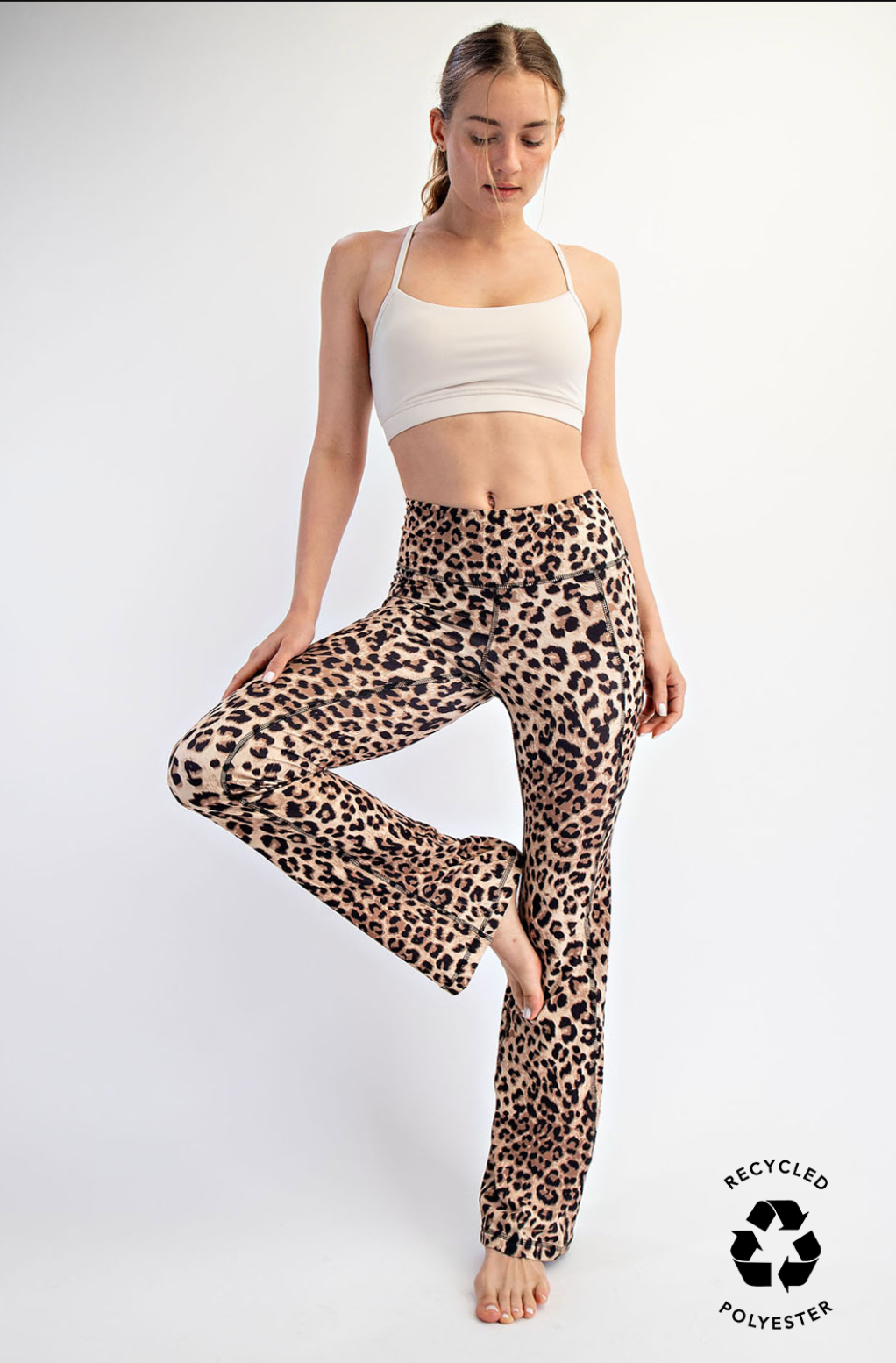Leopard Flare Leggings
