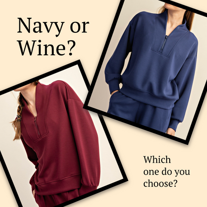 Modal Scuba Luxe V-Neck Jacket