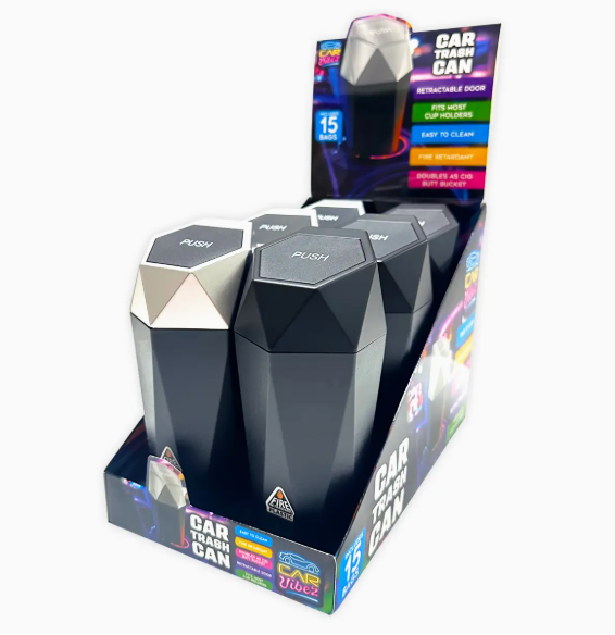 Mini Car Trash Can