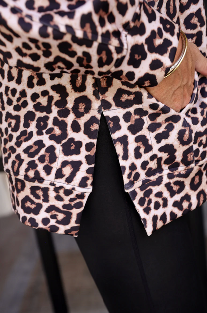 Everyday Leopard Quarter Zip