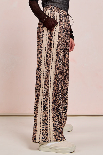 Leopard Track Pant