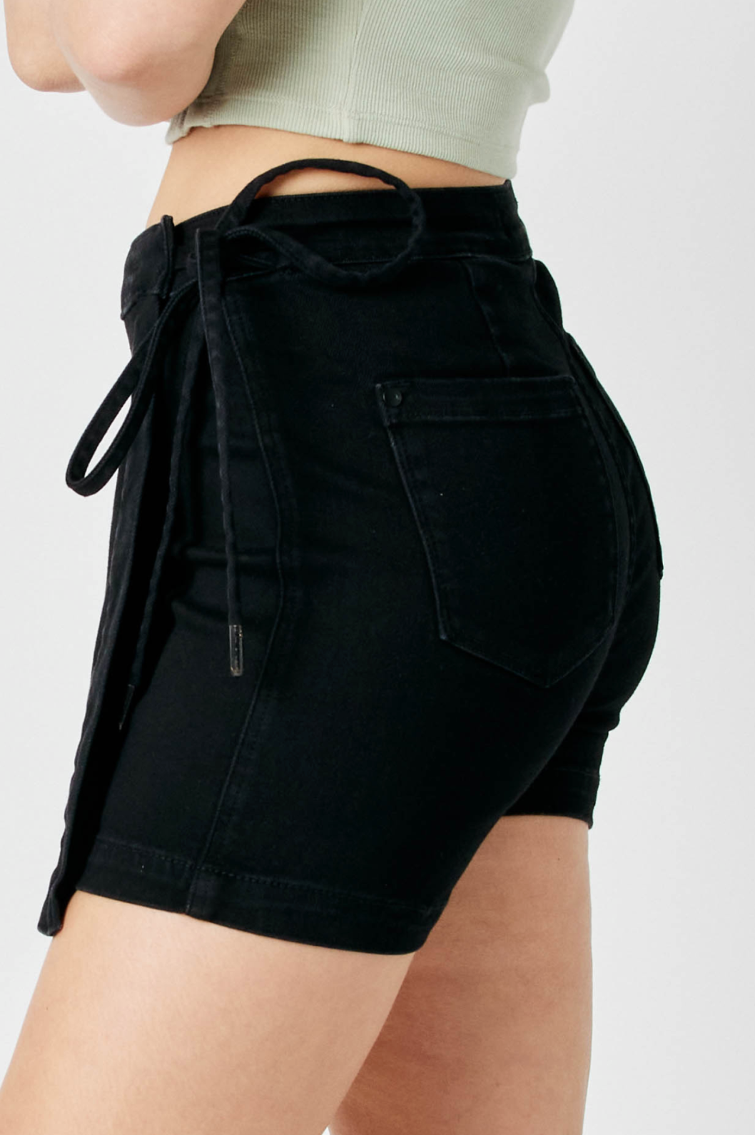 Black Judy Blue Skort