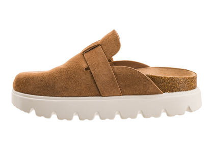 Corky's Tardy - Tobacco Faux Suede