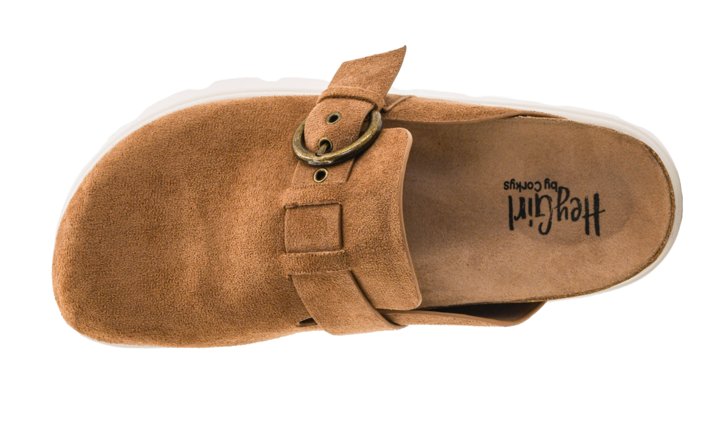 Corky's Tardy - Tobacco Faux Suede