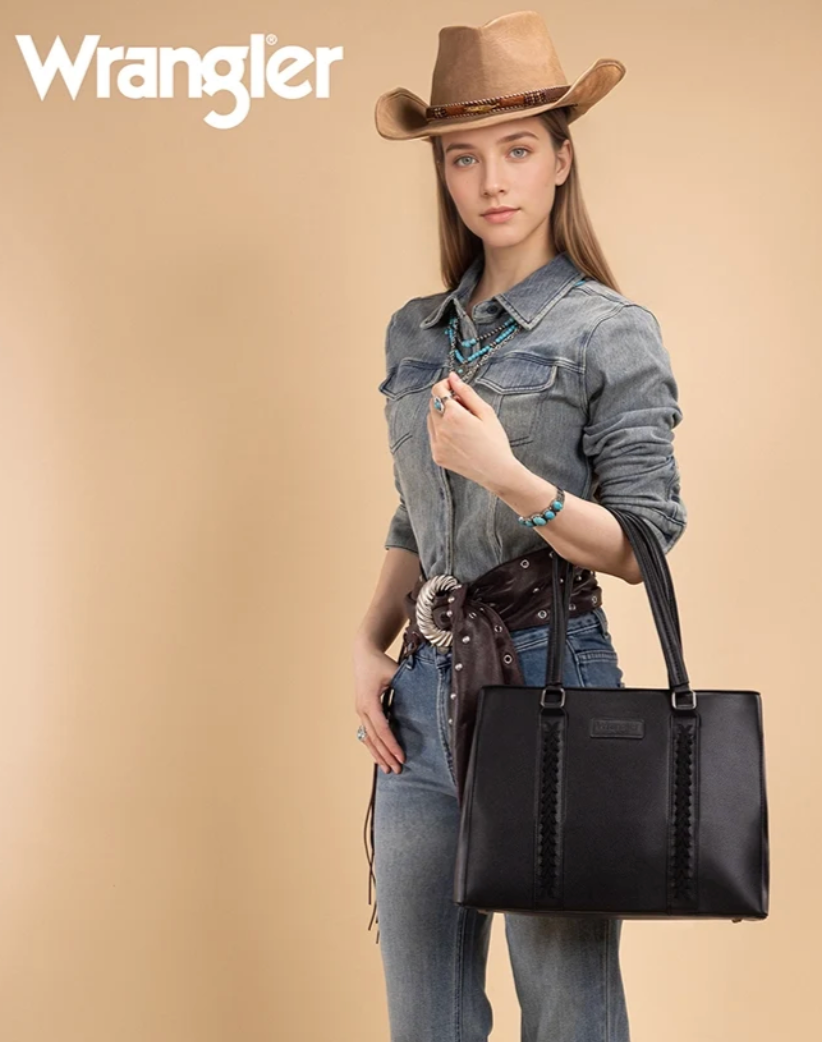Wrangler Whipstitch Tote Bag