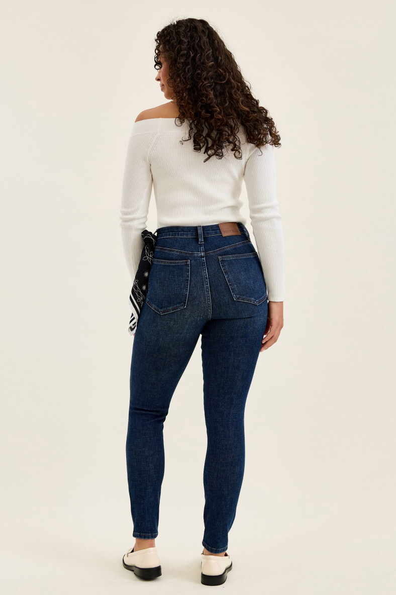 Sienna High Waist Bandana Skinny Judy Blue Jeans