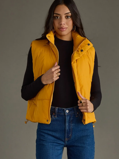 Gameday Mustard Vest