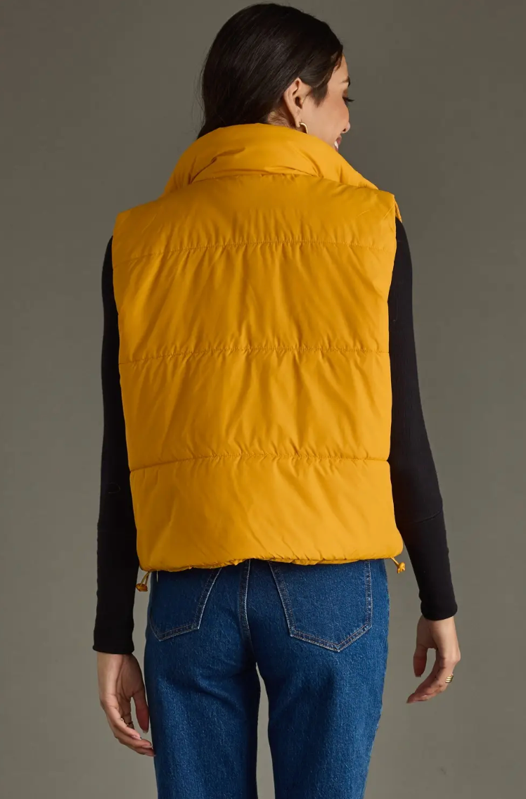 Gameday Mustard Vest