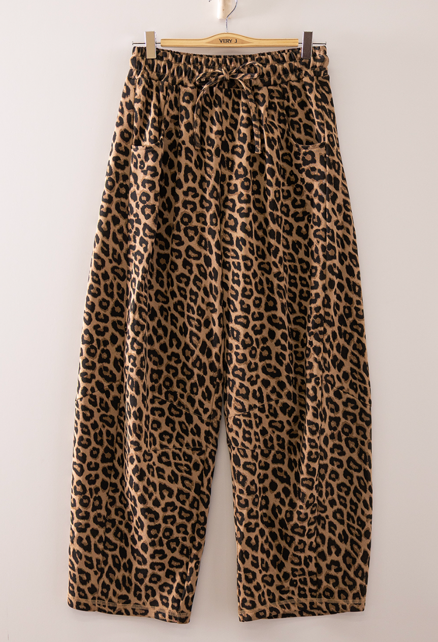 Leopard Print Pants