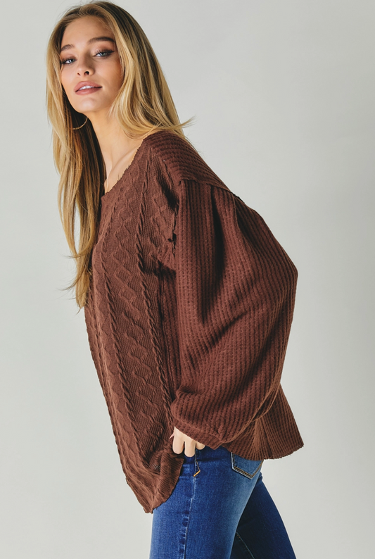 Cozy Fall Sweater- PLUS