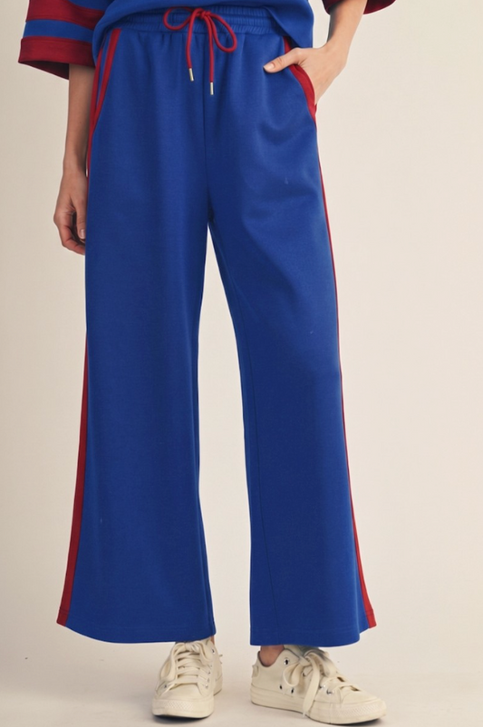 Royal/Crimson Sweatpants