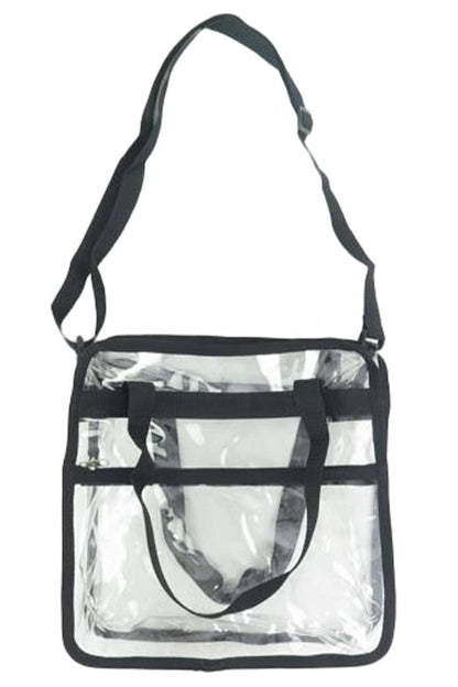 Clear Single Zip Crossbody Liberty Bag