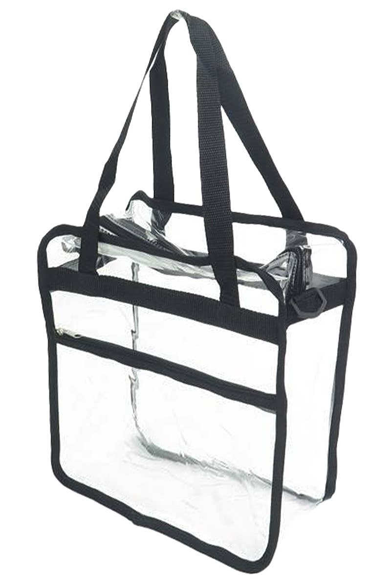 Clear Single Zip Crossbody Liberty Bag