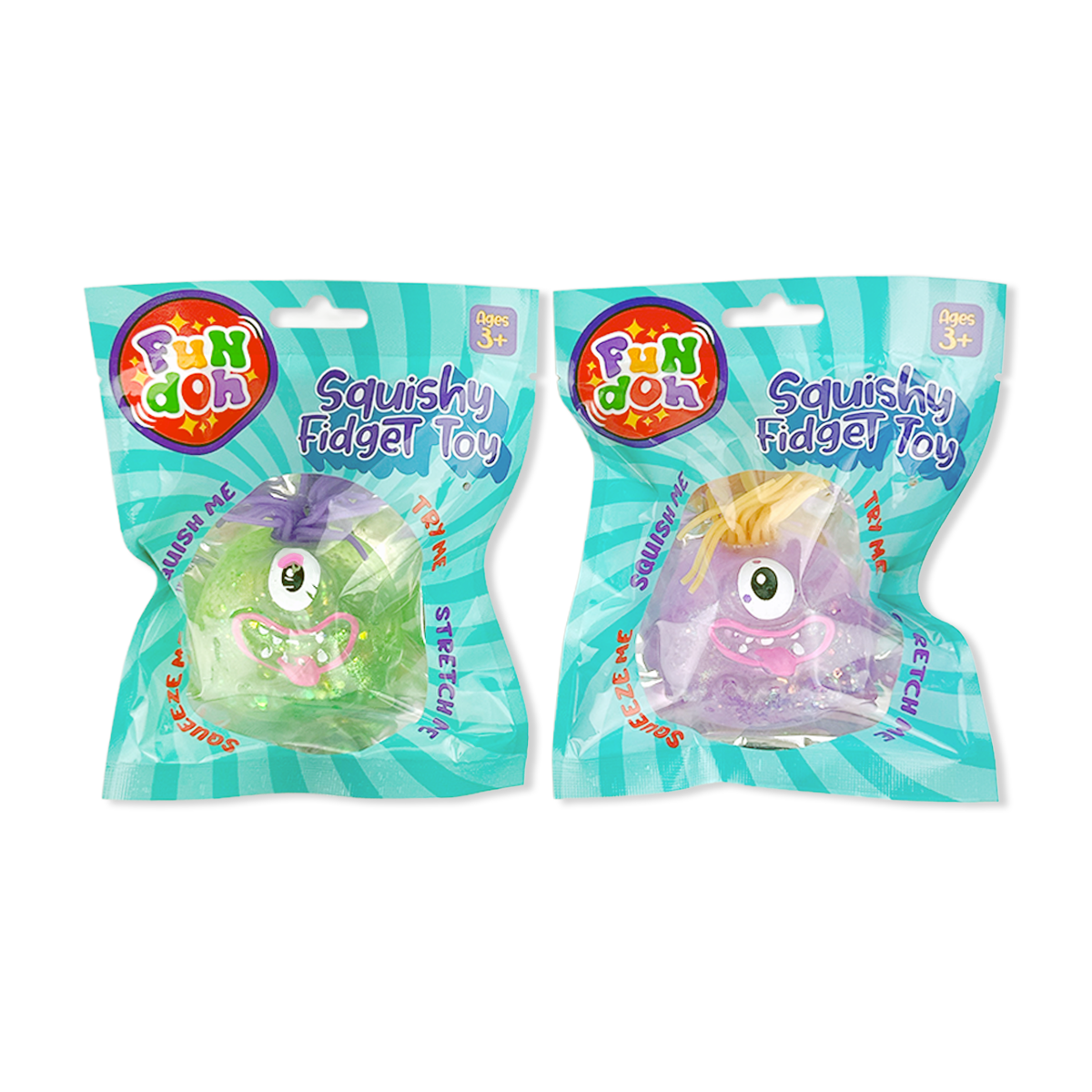 Fun Doh Squish and Squeeze Gummy Fidget Toy