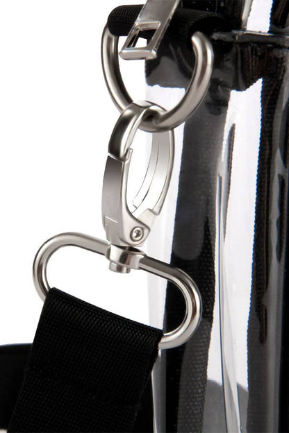 Medium Transparent Clear Durable Messenger Bag