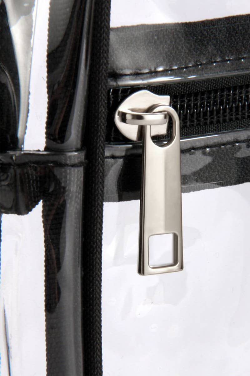 Medium Transparent Clear Durable Messenger Bag