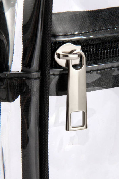 Medium Transparent Clear Durable Messenger Bag