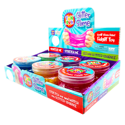 So Much Fun! Fun-Doh Fidget Glitter Slime