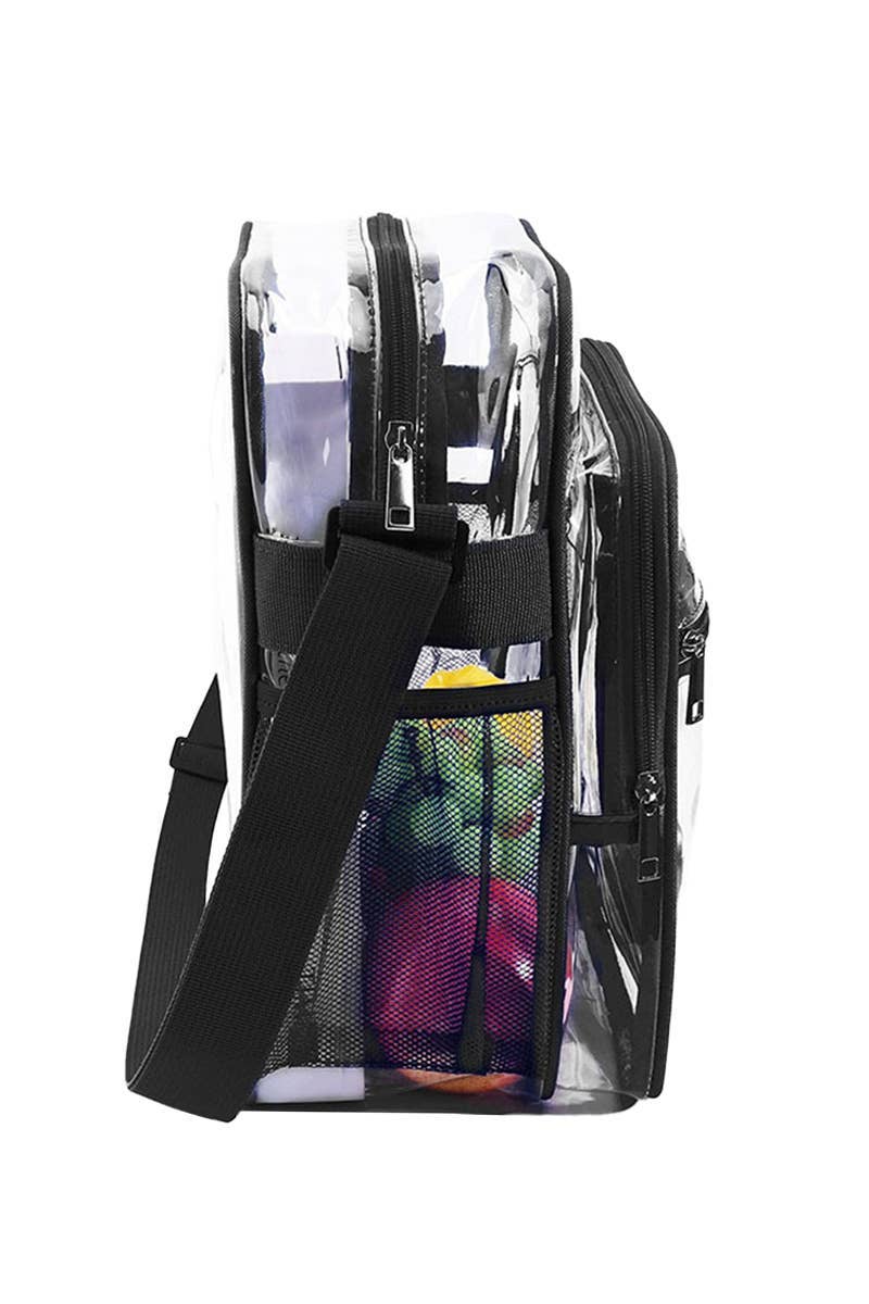 XL Capacity Clear Crossbody Bag