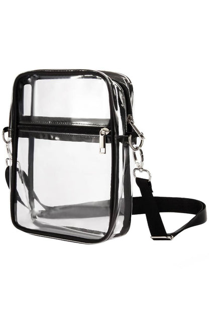 Small Transparent Clear Durable Messenger Bag