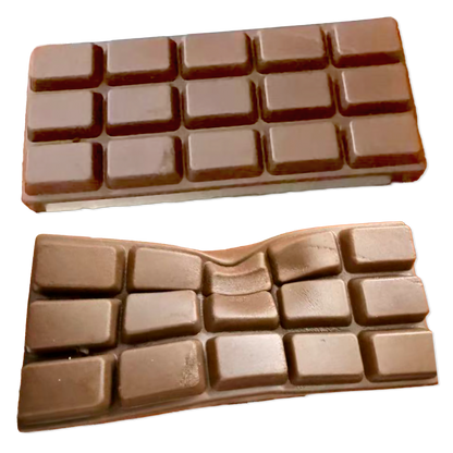 Fun Doh Scented Chocolate Bar Slow Rise Squishy - 12/Display: Wholesale Pric