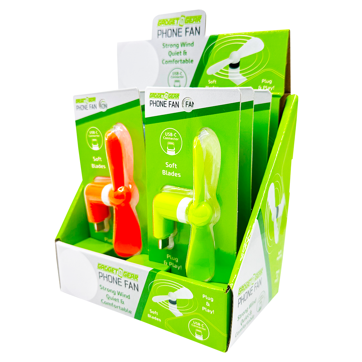 USB-C Cell Phone Fan Attachment