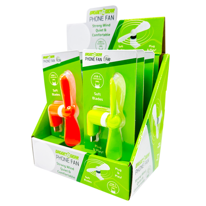 USB-C Cell Phone Fan Attachment