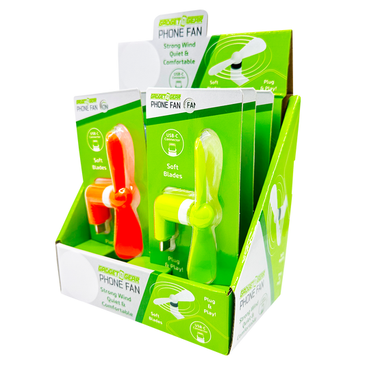 USB-C Cell Phone Fan Attachment