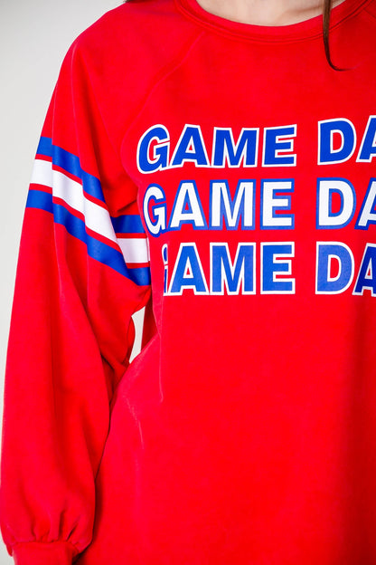 Game Day Long Sleeve Varsity Top
