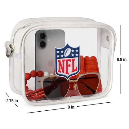 NFL Kansas City Chiefs Clear Fanny Fan Purse