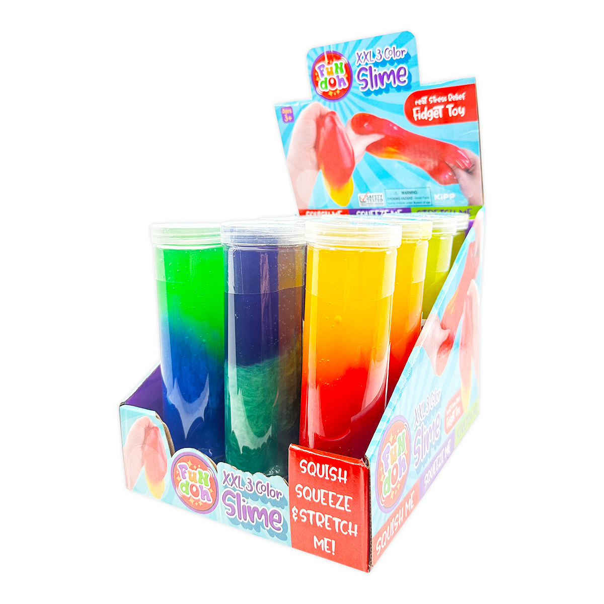 XXL 3 Color JUMBO Sensory Slime
