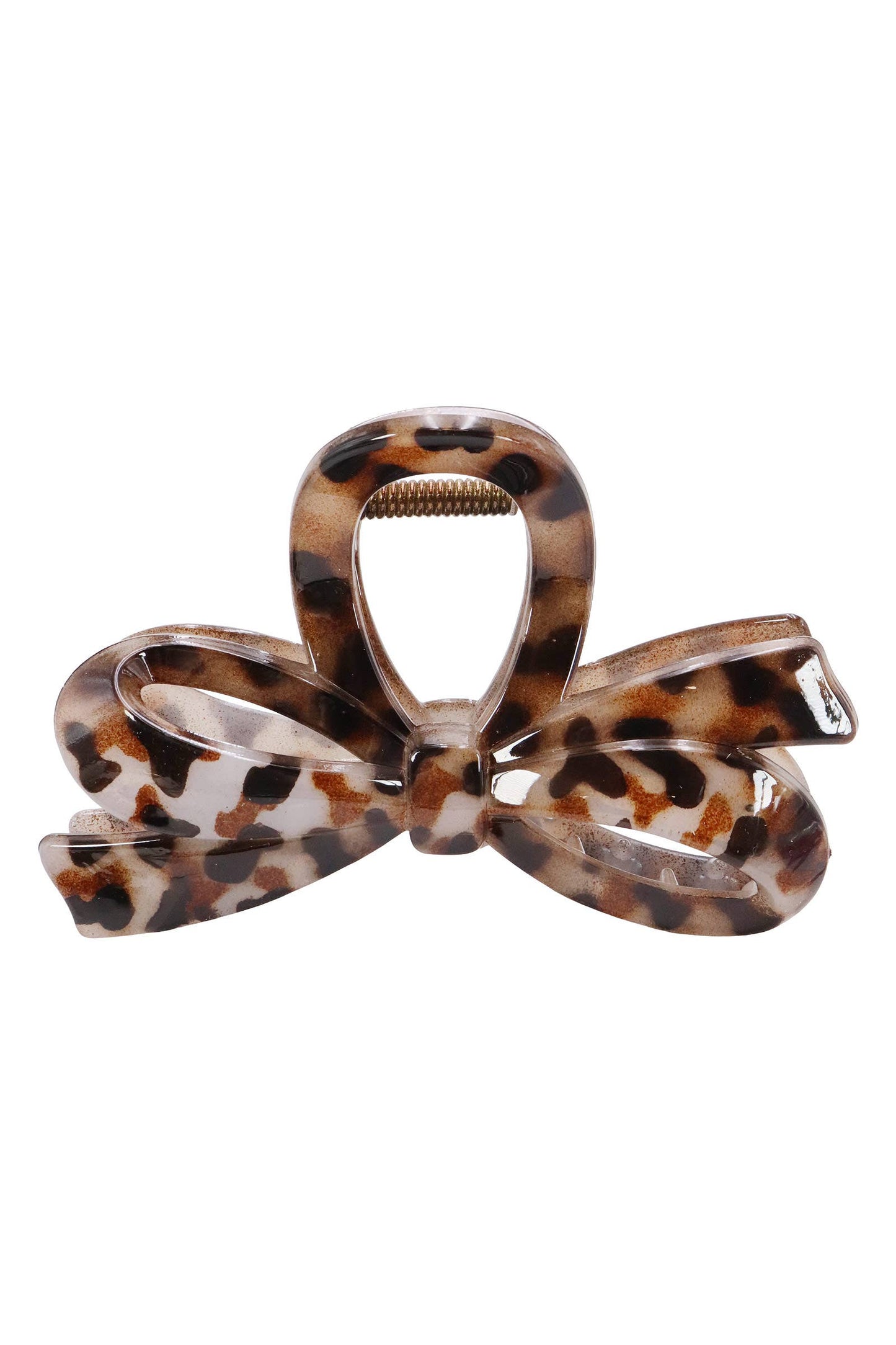 Tortoiseshell Ribbon Hair Clip