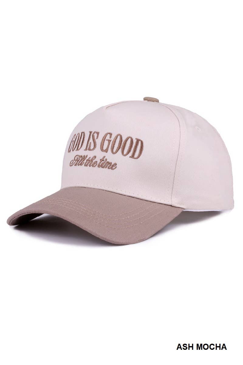 `Two Tone Canvas Cotton Cap: COW-198369 / OS
