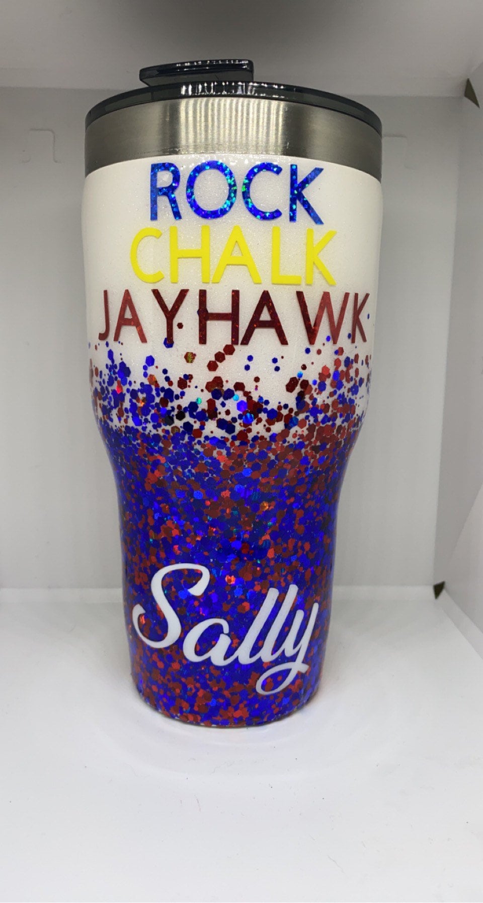 KU Kansas Jayhawks Tumbler
